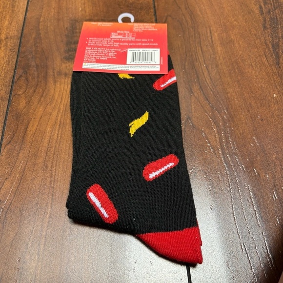 Hot Tamales Crazy Food Socks Unisex Men 8-12 Women 9-14 NWT Gift Fun 3/$20 - Picture 5 of 6
